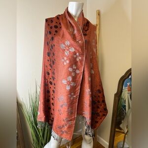 Pashmina 100% Cashmere Print Scarf